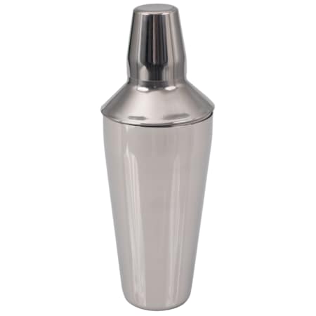 Cocktail Shaker Set, 3 Piece, 28 Oz., Strainer & Jigger Top,